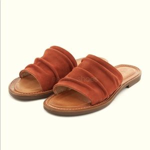 Musse & Cloud "Kennice" Suede Slip-
On Sandal/slide